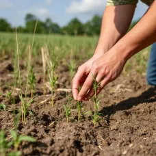 Как посадить семена конопли